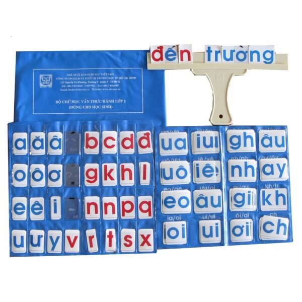 Bộ Chữ Học Vần Thực Hành