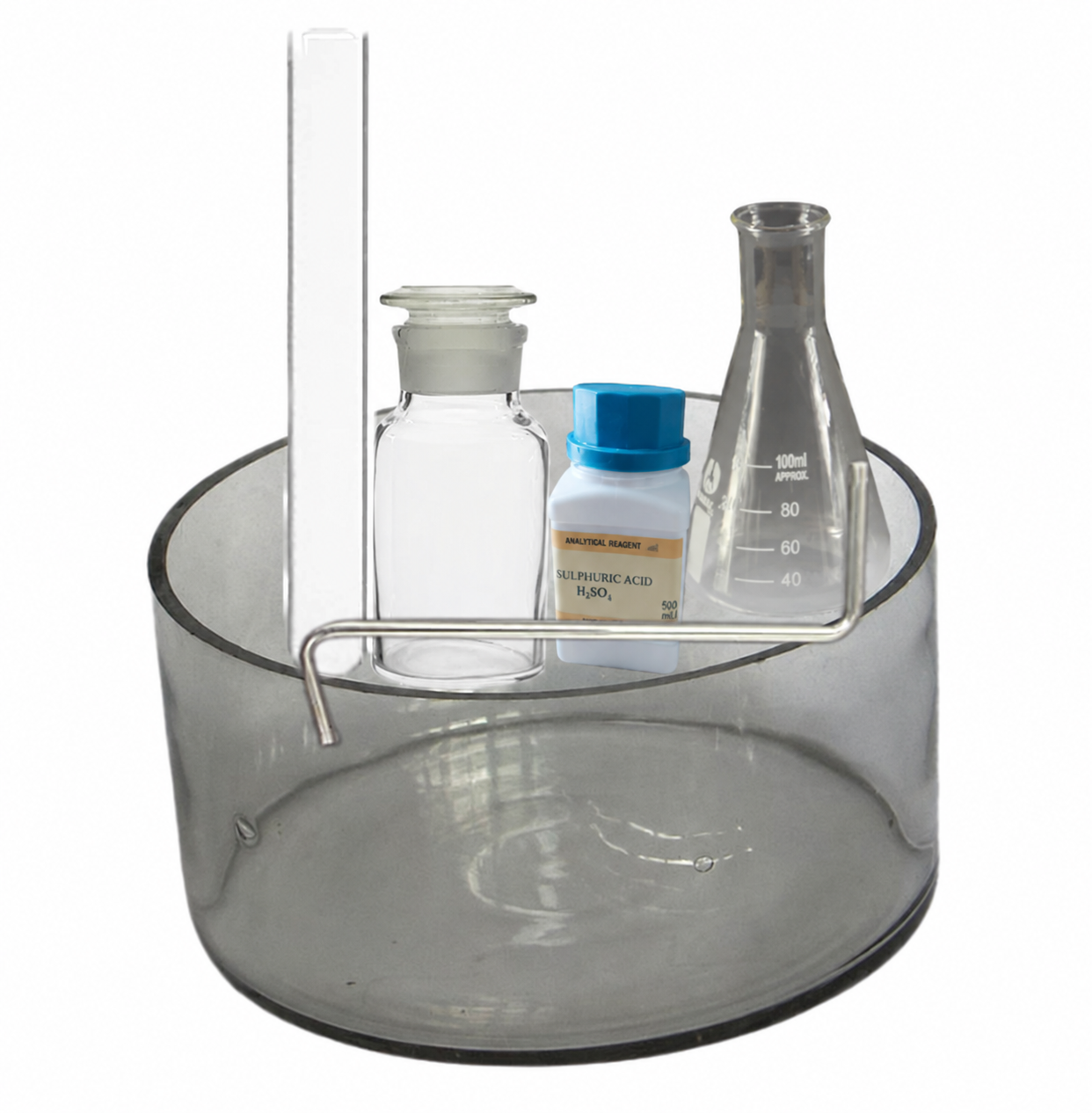 Bộ dụng cụ và hóa chất điều chế oxygen